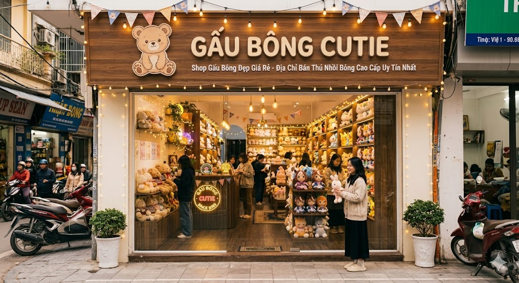 Shop Gấu Bông Đẹp Giá Rẻ - Địa Chỉ Bán Thú Nhồi Bông Cao Cấp Uy Tín Nhất gau bong anime game shop