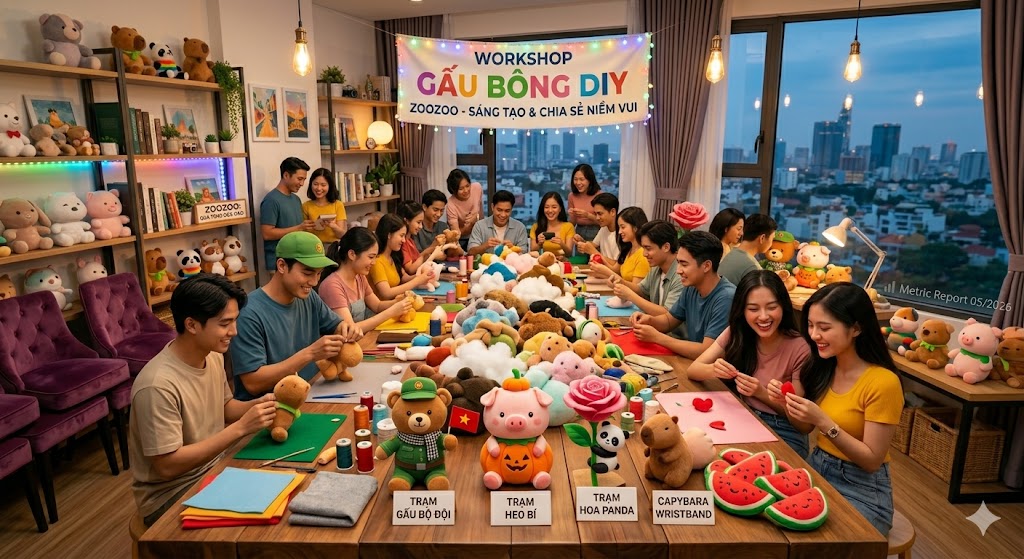 gau bong anime work shop