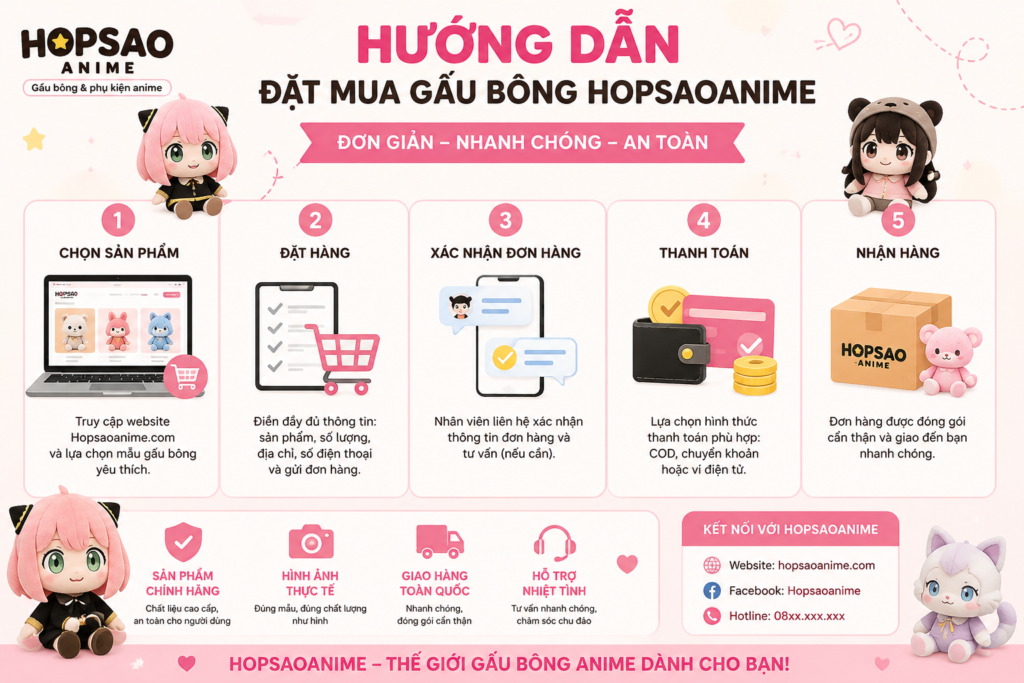 Hướng Dẫn Đặt Mua Gấu Bông Hopsaoanime Đơn Giản, Nhanh Chóng Và An Toàn chatgpt image jul 14, 2026, 10 25 45 am